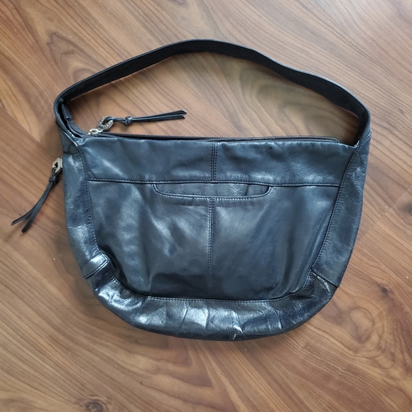 2 HOBO black leather purses - Picture 5 of 7